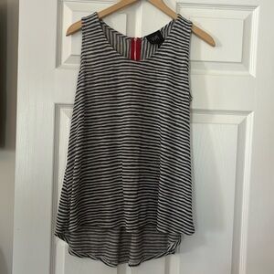 Cotton striped tank